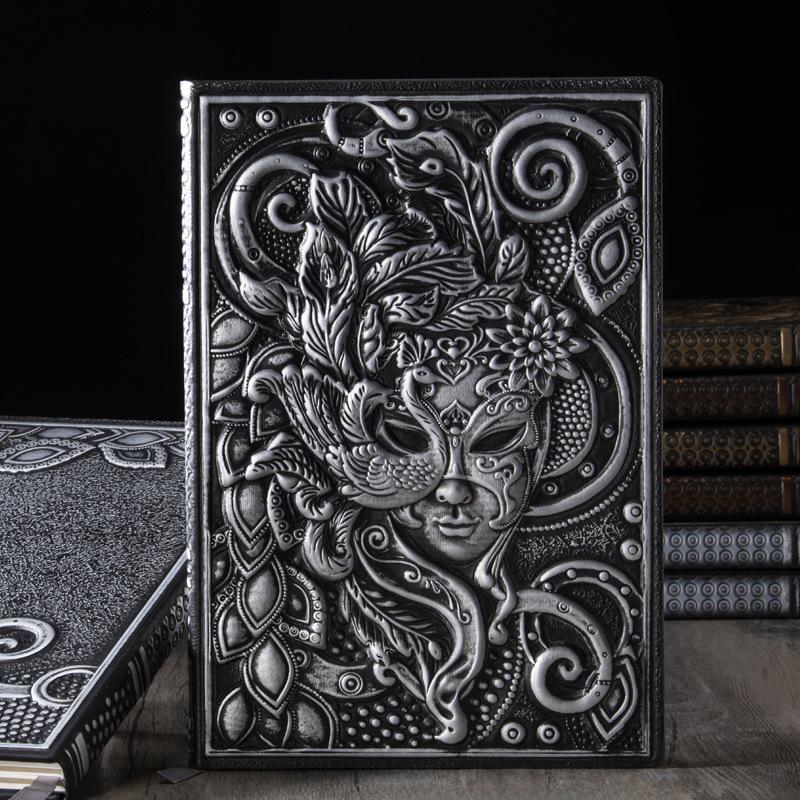 High-End A5 PU Hardcover Notitieboek in Europese Stijl voor Mode Zakelijke Bijeenkomsten