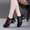 Fashion Dance Sneakers for Woman Jazz Shoes Mesh Modern Outsole Dance Sneakers Breathable Lightweight Dancing Fitness Shoes
