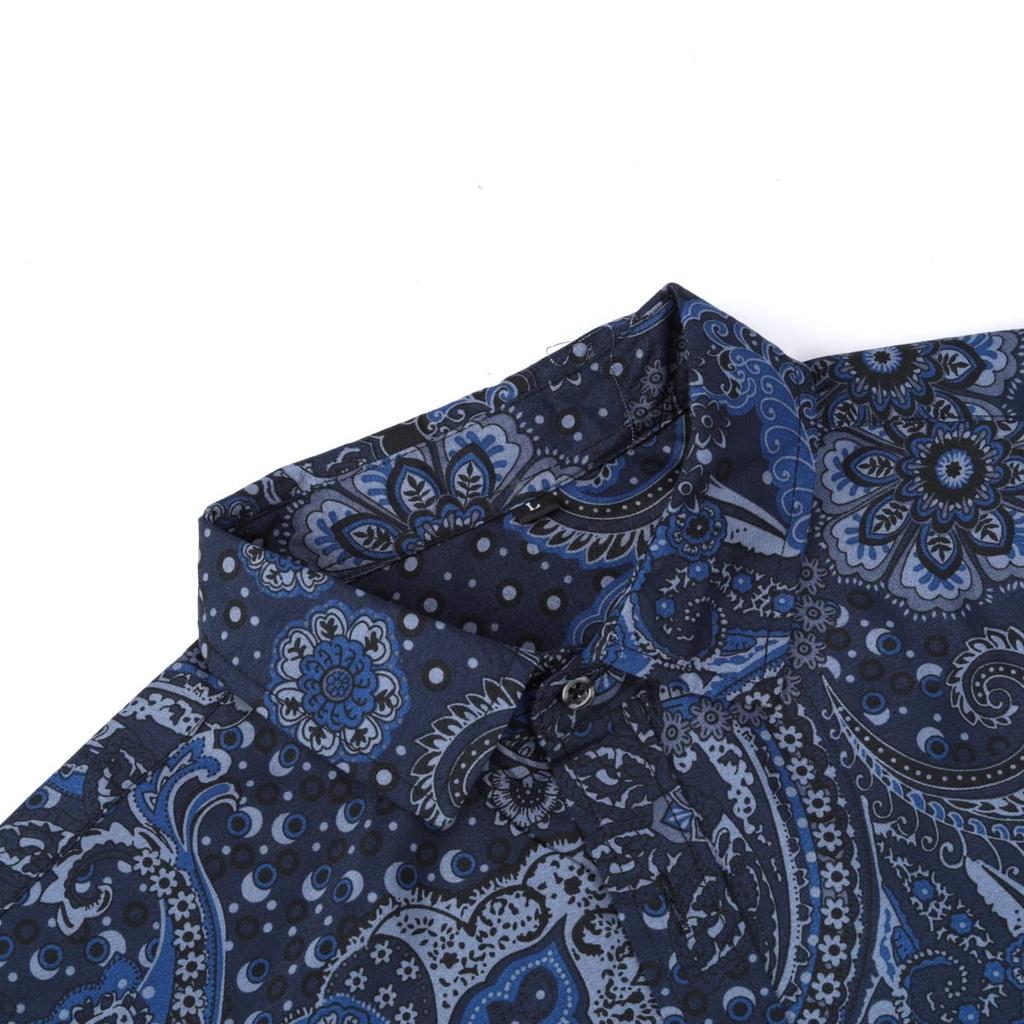 CEEN Ademend Bedrukt Aloha Lang Perfect voor Resorts en Zomer Heren Shirt, Mouw,