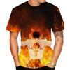 One Piece Portgas D. Ace Flame T Shirt Unisex Anime Short Sleeve Tee