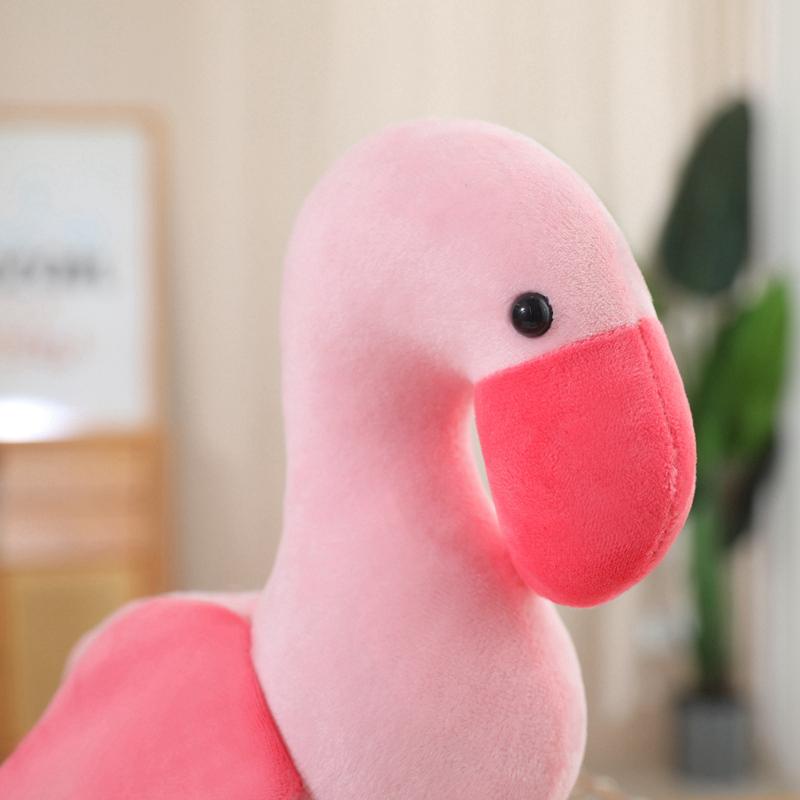 15cm/25cm Cute Pink Flamingo Plush Toys Soft Cartoon Flamingo for Kids&Girlfriend Holiday Birthday Xmas Gifts Home Decor