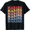 Marine Groovy Retro T-Shirt