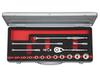 Kyoto Machinery Tools Socket Wrench Set Dodecagonal TB318WA (KTC) 9.5sq. [18-piece]