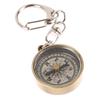 Outils de Navigation Portables en Zinc Zinc Alliage de Zinc Boussole Mini Vintage Boussole de Camping Porte-Clés Boussole de Poche