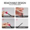 ARLANY Hair Extensions Pliers Set for Micro Beads Anti-slip Microlink Pliers for Weft Extensions Hair Extension Bead Tool