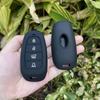 4 Tasten Silikon Auto Schlüsselanhänger Hülle Skin Schutz Schale Gummi Tasche Halter für Hyundai Nexo Sonata Schlüsselanhänger Zubehör