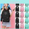 Jungen Bangtan Kpop Bts Rucksack USB-Laden Schultaschen Rucksack Reisetaschen
