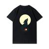 Yaz Grafik Erkek Tişörtleri Anime Erkek Tişörtleri Harajuku Üstler Vintage Kısa Kollu Büyük Boy Unisex Gömlekler