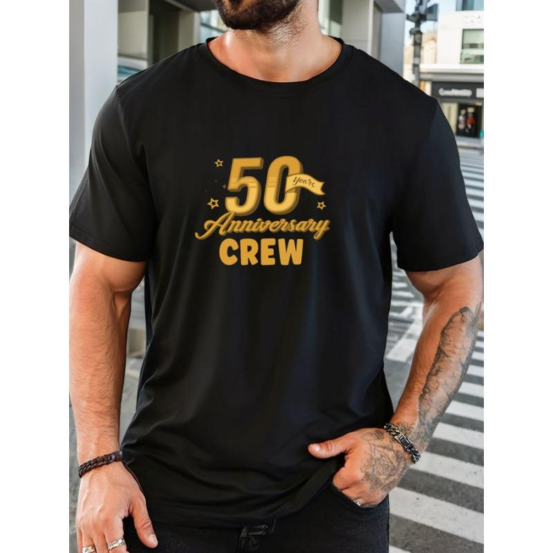 Zomer Mannen T-shirt Vintage 50 Print T-shirts Oversized T-shirt Top Mannenkleding Outdoor Streetwear Korte Mouw T-shirts