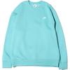 Nike Solid Color Letter Embroidered Crew Neck Pullover Long Sleeve Sweatshirt Unisex Sweatshirt Light-Blue BV2663-392