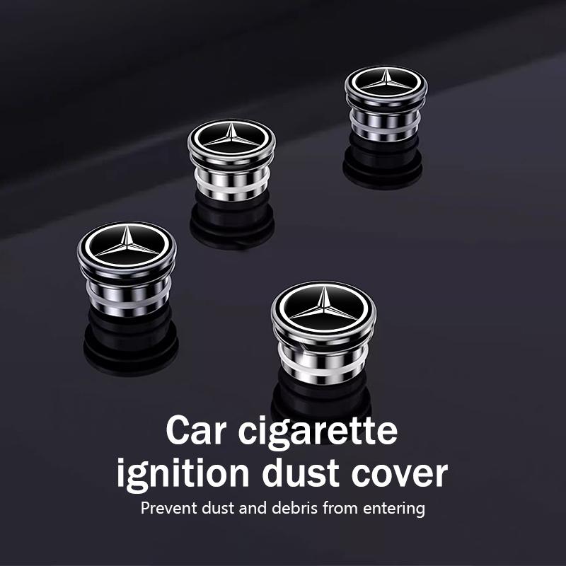 D2-Car Cigarette Lighter Dustproof Plug Button Cover Accessories For Mercedes Benz C180 C300 W124 W176 W177 C200 C260 GLC CLE CLA