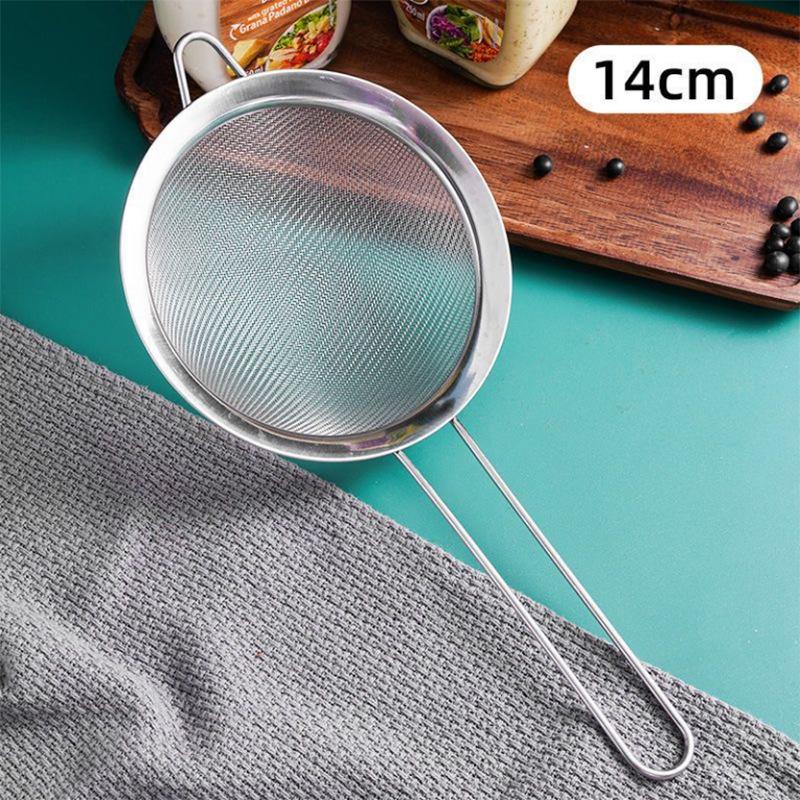 201 Stainless Steel Oil Strainer, Egg White Separator, and Flour Sifter Baking Tool