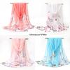 Lightweight Chiffon Scarf: Spring/Summer Print, Beach Towel & Sunscreen Shawl for Ladies