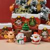 Mini Cute Animal Christmas Tree Ornaments and Santa Decorations