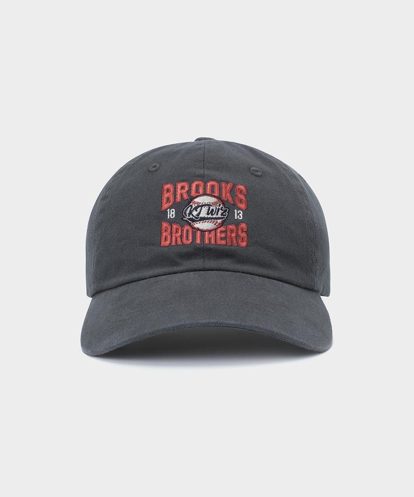 BROOKS BROTHERS Bb X Kt Wiz Ball Cap (Charcoal) (Bbacmbf532)
