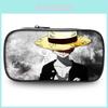 Durable One Piece Wano Themed Zoro Luffy Student Pen Bag With Prints