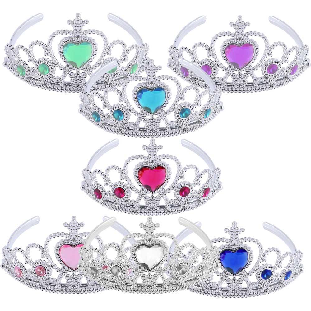Crown Heart-Shaped Magic Wands Headwear Fashion Accessories Hair Styling Accessories Kids Toy