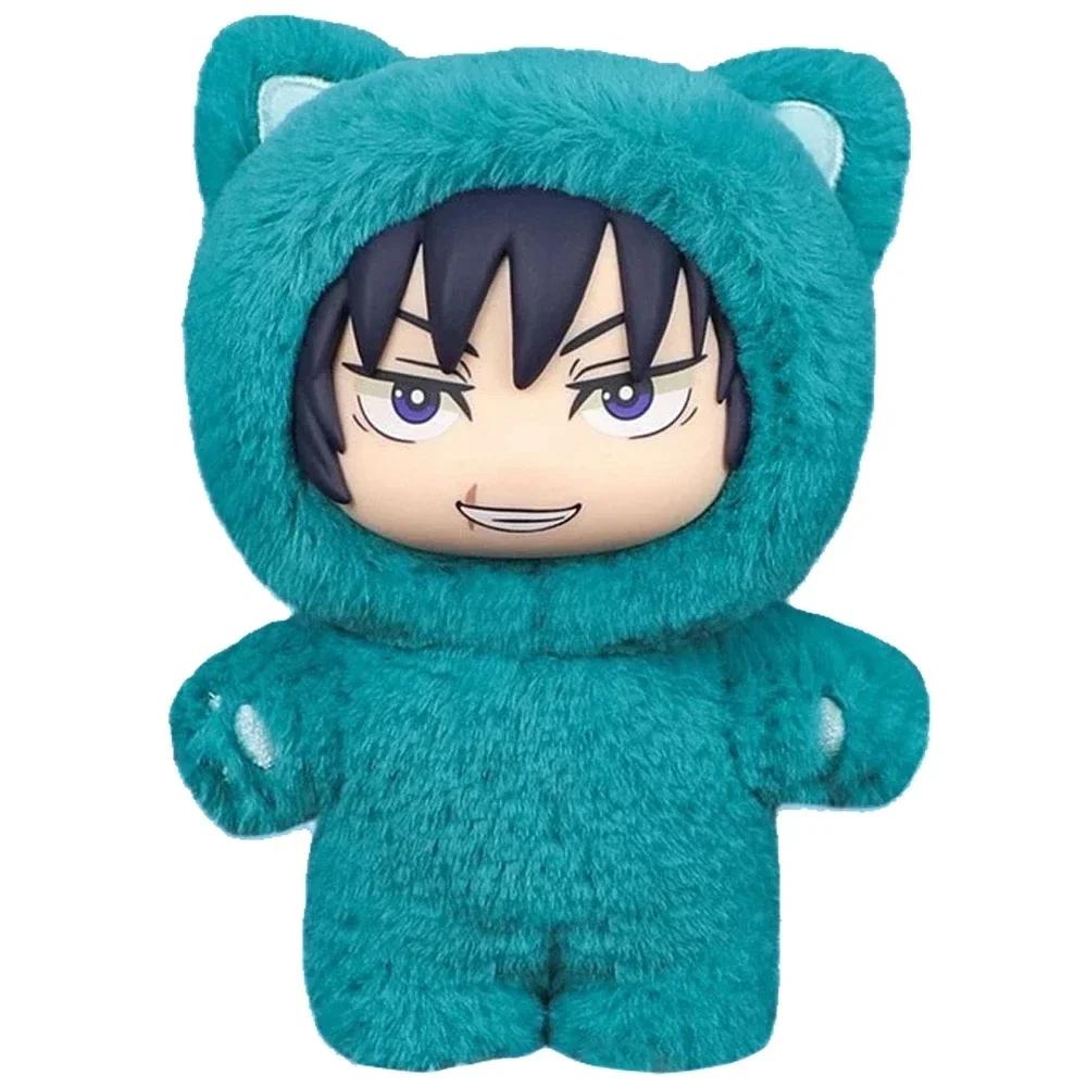 In Stock Genuine Eaki Jujutsu Kaisen Season 2 Cat Park Party Gojo Satoru Blind Box Plush Wrist Bag Pendant Model Collection~~