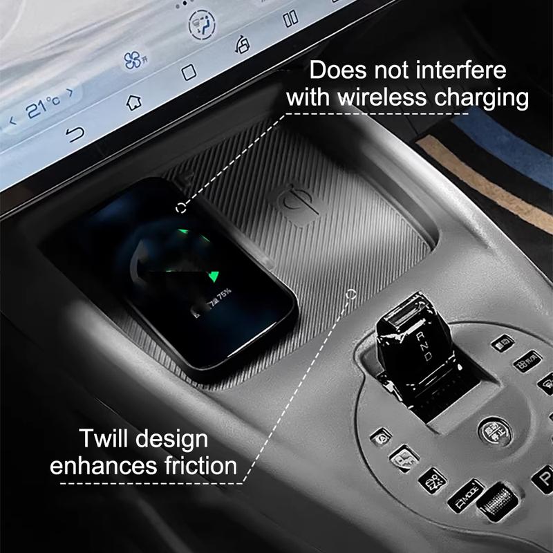 Für BYD Seal Auto Mittelkonsole Silikonmatte Schalthebel Kratzschutz Innenraum Modifikationszubehör