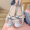 Cloth Shoes Women's New Fashion Single Shoes Woven Embroidered Shoes Student Women's Shoes Soft-soled Mother Shoes