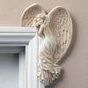 Angel Door Frame Decoration Sculpture, Corner Angel for Wings Wall Decor 3D Statue Figurines Wall Sculpture for Home