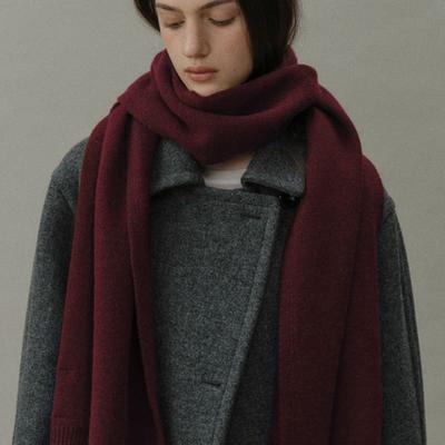 Blank03 Cashmere Blend Knit Muffler (6colors)
