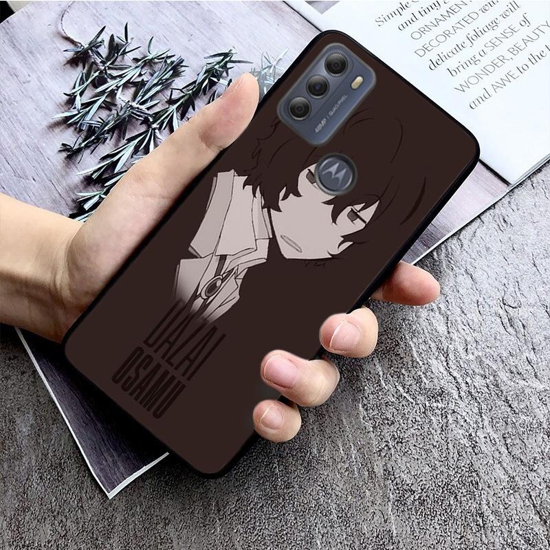 Coque de téléphone Bungou Stray Dogs pour Motorola Moto E32 E20 E40 G22 G52 G20 G30 G100 G60 G50 G10 GPure GStylus G9 One Action Macro