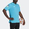 Adidas Soccer Jerseys Men's Blue Moderate Straight Fit HJ9942