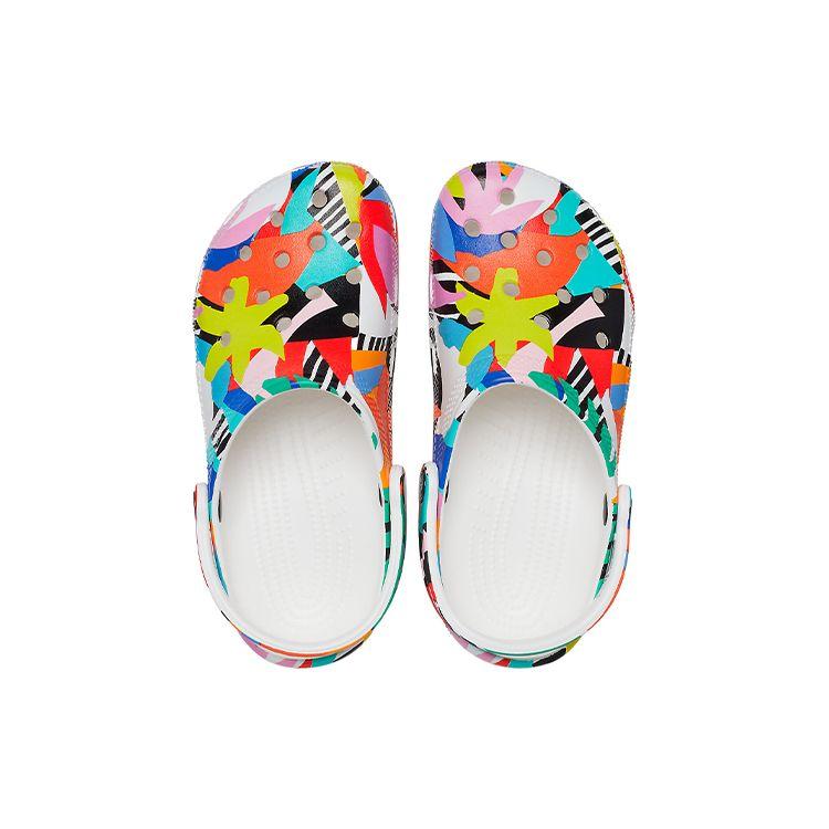 Crocs Saboti EVA Stil Clasic Resort Încălțăminte Unisex Colorat Alb 207849-94S
