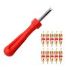 Portable Tire Valve Core Remover Installer Tool Removal Tool Bike Bicycle Car Motorcycle Tire Repair Tools Wrench Screwdriver