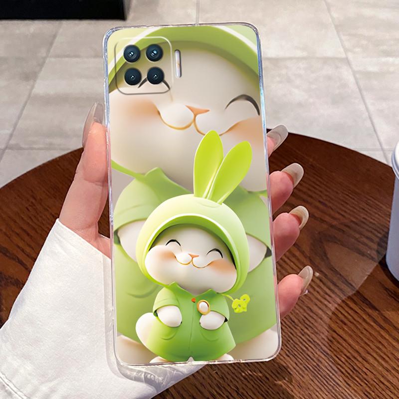 Coque Pour OPPO A73 A93 4G F17 Pro Reno 4F Dragon de Luxe Mignon Cool Garçons Filles Étui de Téléphone Souple Couverture Arrière Coque en TPU Transparente