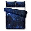 Star Galaxy Soft with Soft Fabric Duvet Cover Set King Quen Double Ful Twin Single Sized Dimensions Bed Linen Set
