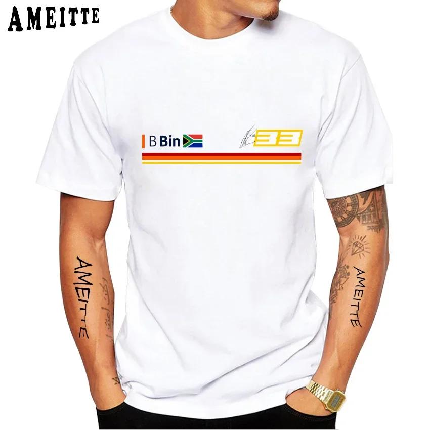 Brad Binder 33 GP Racing Legend T-Shirt Unisex New Men Short Sleeve Hip Hop Boy Casual Tees Motorcycle Sport GP Fans White Tops