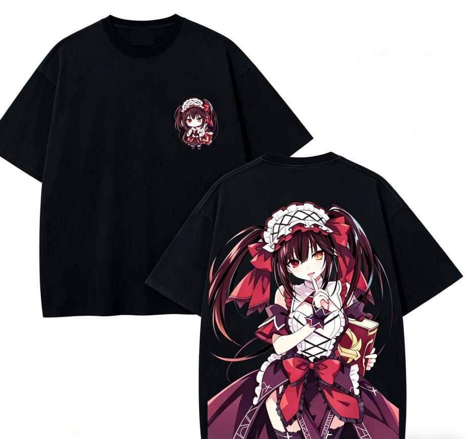 Date A Live Anime Lover T shirt Year round clothing personality Clothes Plus Size Unisex New Model Couples high quality soft