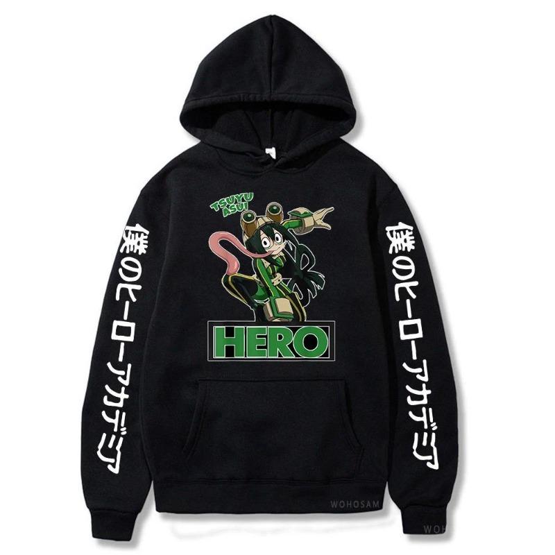 My Hero Academia Boku No Hero Academia Anime Hoodies Women Men Long Sleeve Hooded Unisex Streetwear Y2K Street Clothing