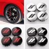 Enjoliveurs de roue Dodge (4 pièces x 63 mm) avec logo, compatibles Chrysler 300C, Charger, Challenger, Hellcat et SRT.