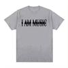 Playboi Carti I Am Music Album Print T-Shirt  Opium Ken Carson Destroy Lonely T Shirts Men 100% Cotton Loose Tops Breathable Tee