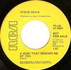 7inch Record STEPHEN ALLEN DAVIS - A Song That Reminds Me Of You 479697PROMO RCA 1968 US Rock Used