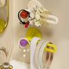 1pcs Multifunctional Wall Mounted Hair Accessory Organizer - No Punching Hair Ring Holder Hat and Scarf Hanging Rack Hook