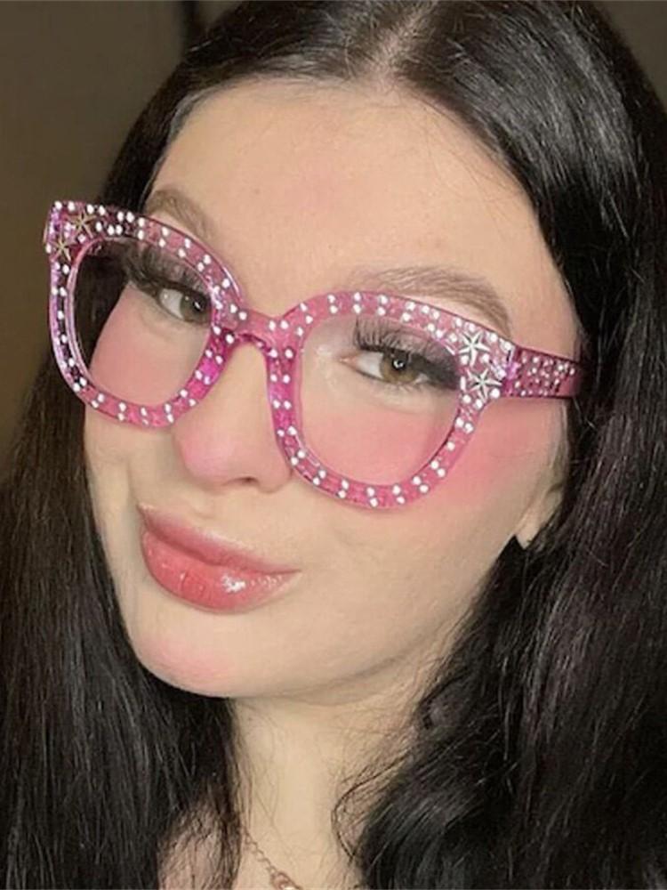 Fashion Cat Eye Sunlgasses Women Retro Brand Designer Sun Glasses Vintage Square Cateye Glasses Feminino