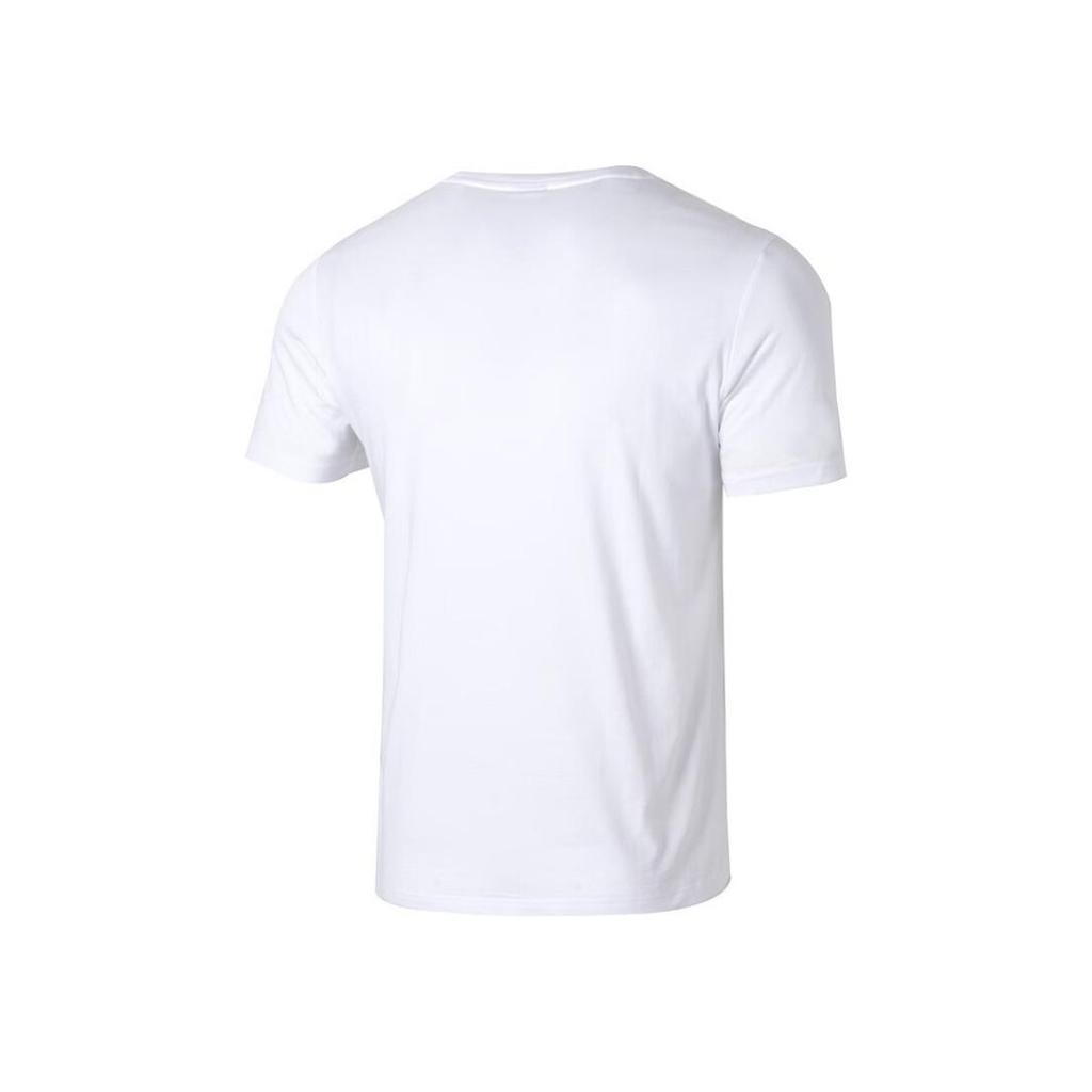 Puma Letter Logo Printed Outdoor Casual Breathable Sports Short Sleeve T-Shirt Men Tops White 621980-57