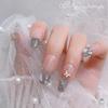 5Pieces/set Butterfly Nail Charms Butterfly Rhinestones Nail Art Decoration DIY