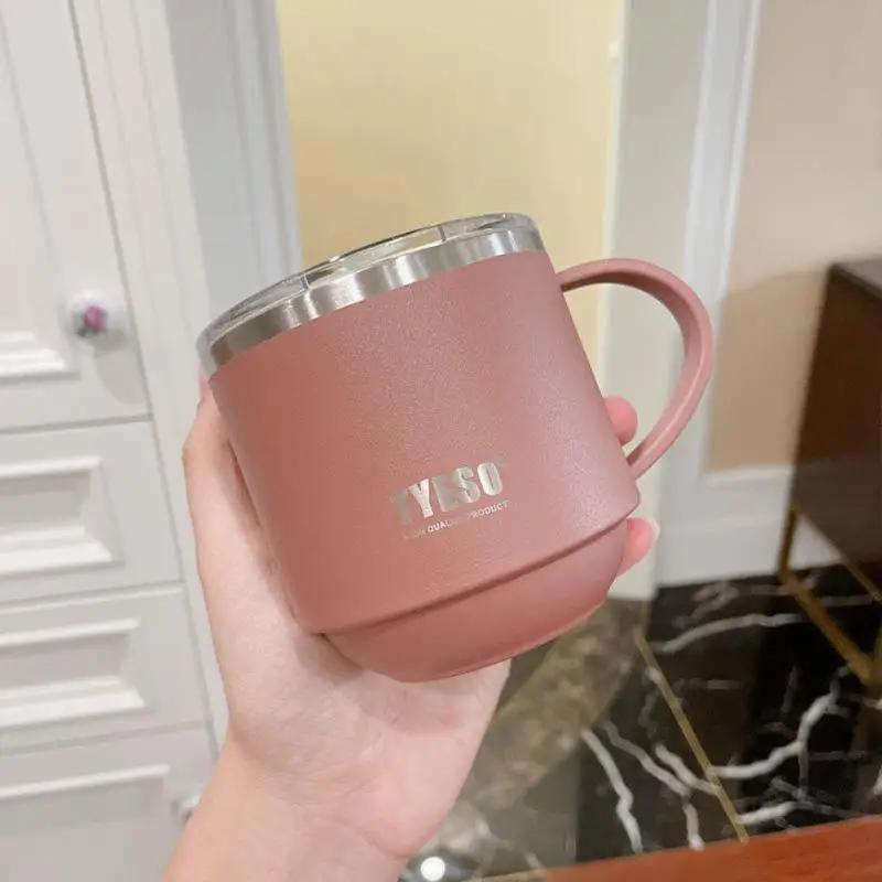 600 ml 750 ml 900 ml ceașcă de cafea cană termică cu vid, din oțel inoxidabil, termoizolant, anti-alunecare, ceai cu lapte, sticlă de apă