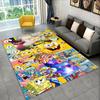 Cartoon S-SpongeBob Patrick Star Teppich für Spielzimmer Schlafzimmer Wohnzimmer Sofa Heimdekoration, Kinderteppich Rutschfeste Fußmatte