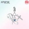 Devils Eye Pendant Heart Love Cross Authentic Copper Charm Bead Charms Bead Compatible With Bracelets Women Jewellery Accessory Gift Diy Necklaces