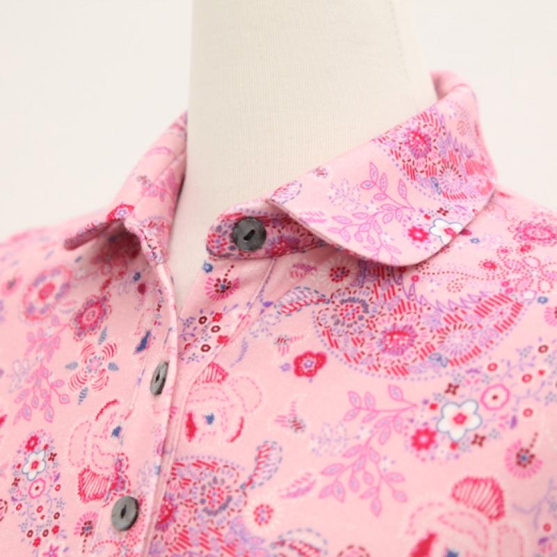 Shiz Madam T57435 Fleece Collar T shirT eleganT Color