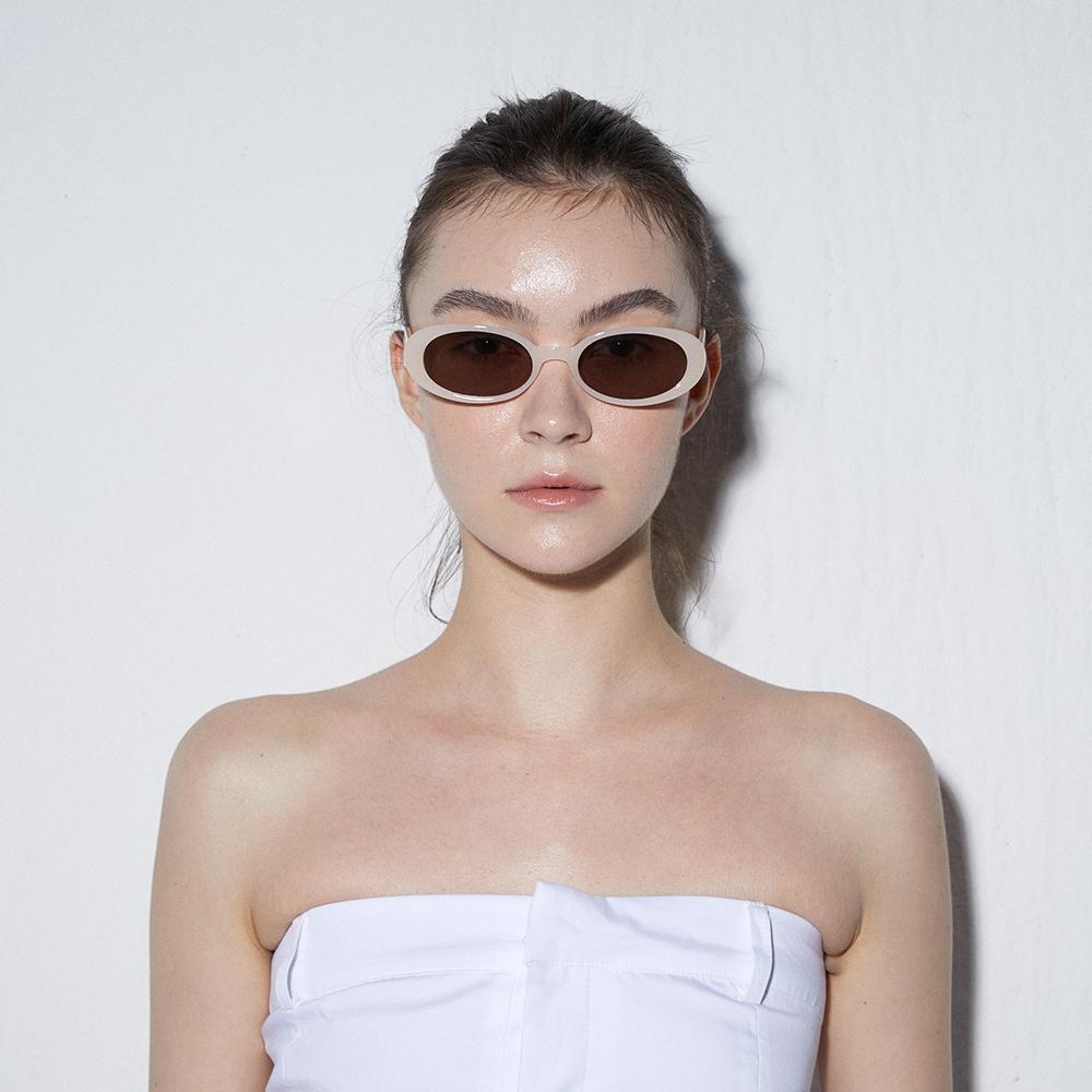 Mitaseongeullaseu Blinky Sunglasses Mt002693C273 Beige