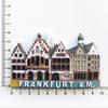 Germany 3D Fridge Magnets Tourism Souvenir Resin Refrigerator Magnets Sticker Collection Handicraft Gift Decoration Articles