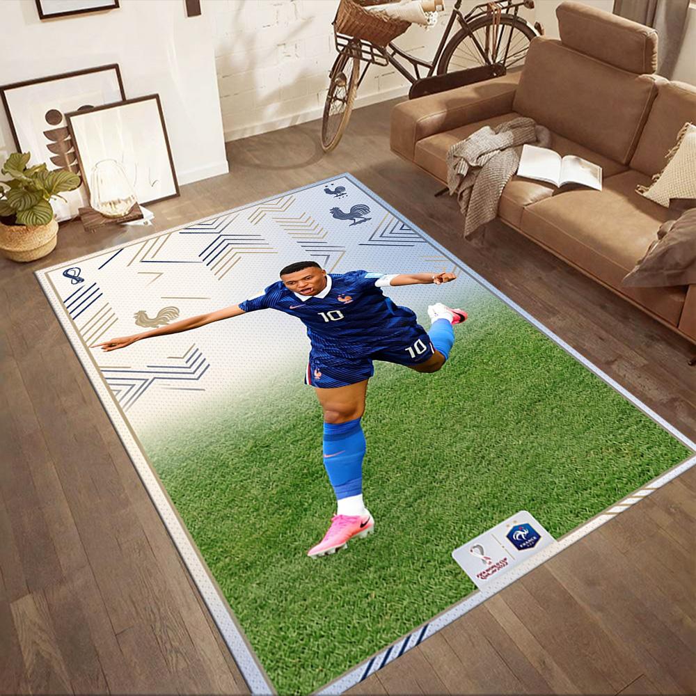 Mbappe 144 Area Rug Design for Entryway Decorate room Dormitory Foyer Antislip Carpet Decorate Offices Gift for Festivals