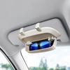 Parasole per Auto Porta Occhiali Contenitore Porta Occhiali Clip Protettiva su Montatura Custodia per Occhiali da Sole
